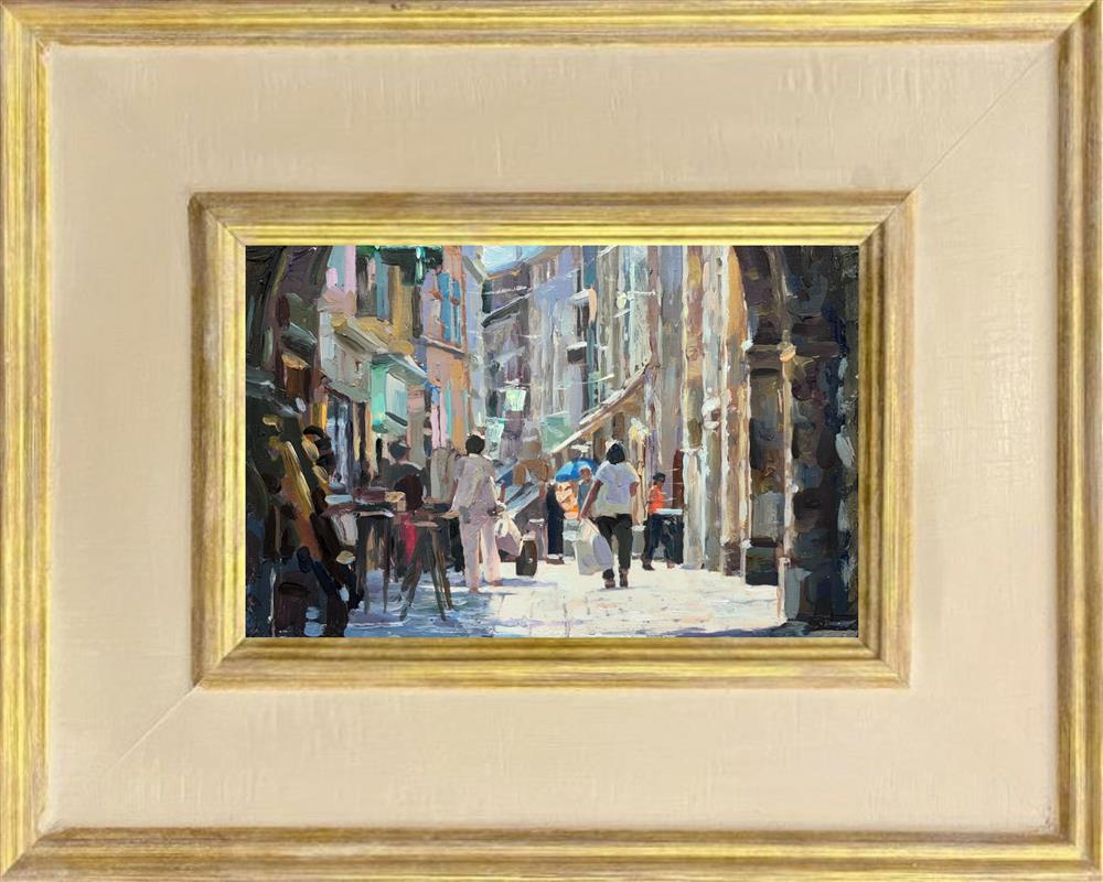 Street Scene by Rachele Dryden-Smith (Original) - TheArtistsQuarter