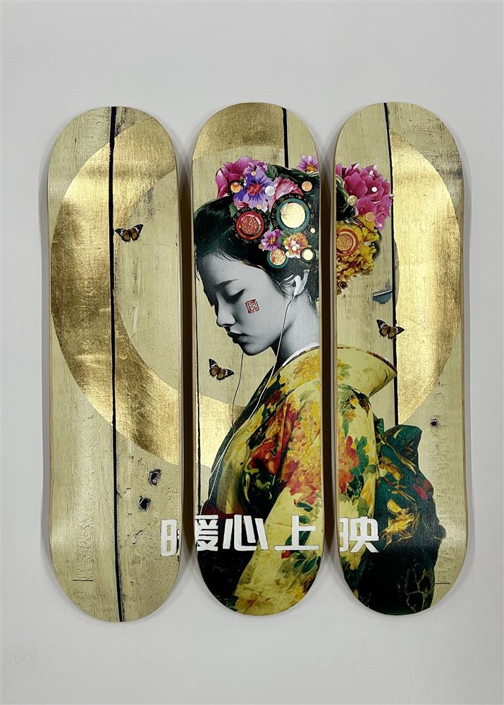Summer's Gone - Skatedeck Trio by The Trunk Of Funk (Limited Edition) - TheArtistsQuarter