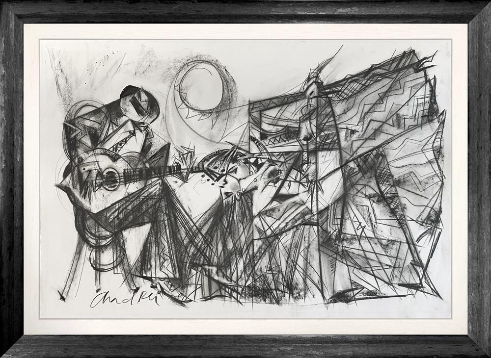 Tango Flamenco - Original Study by Andrei Protsouk (Original) - TheArtistsQuarter