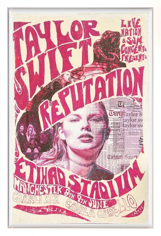 Taylor Swift - Reputation Tour 2018 by Linda Charles (Original) - TheArtistsQuarter