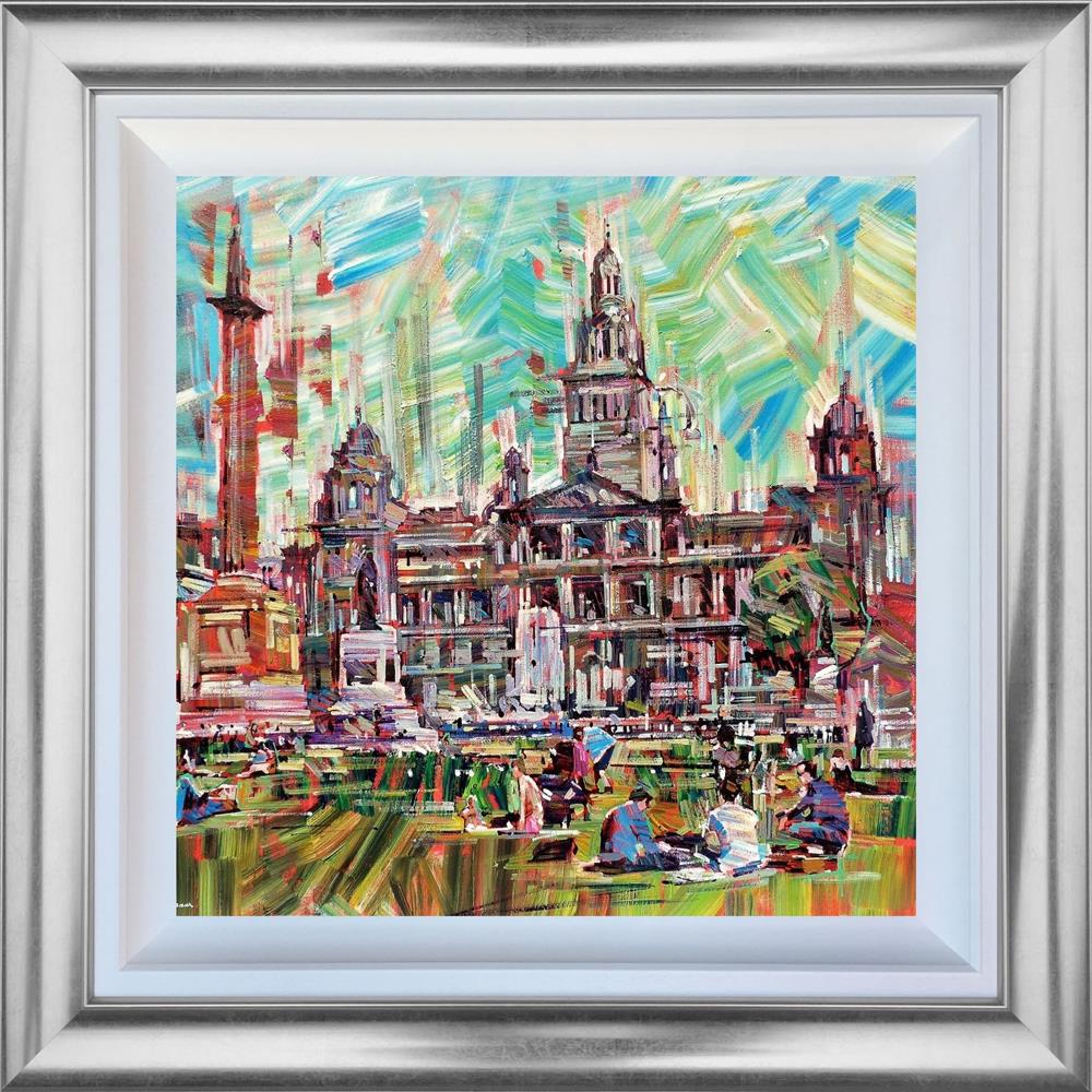 The City Of Glasgow by Colin Brown (Original) - TheArtistsQuarter