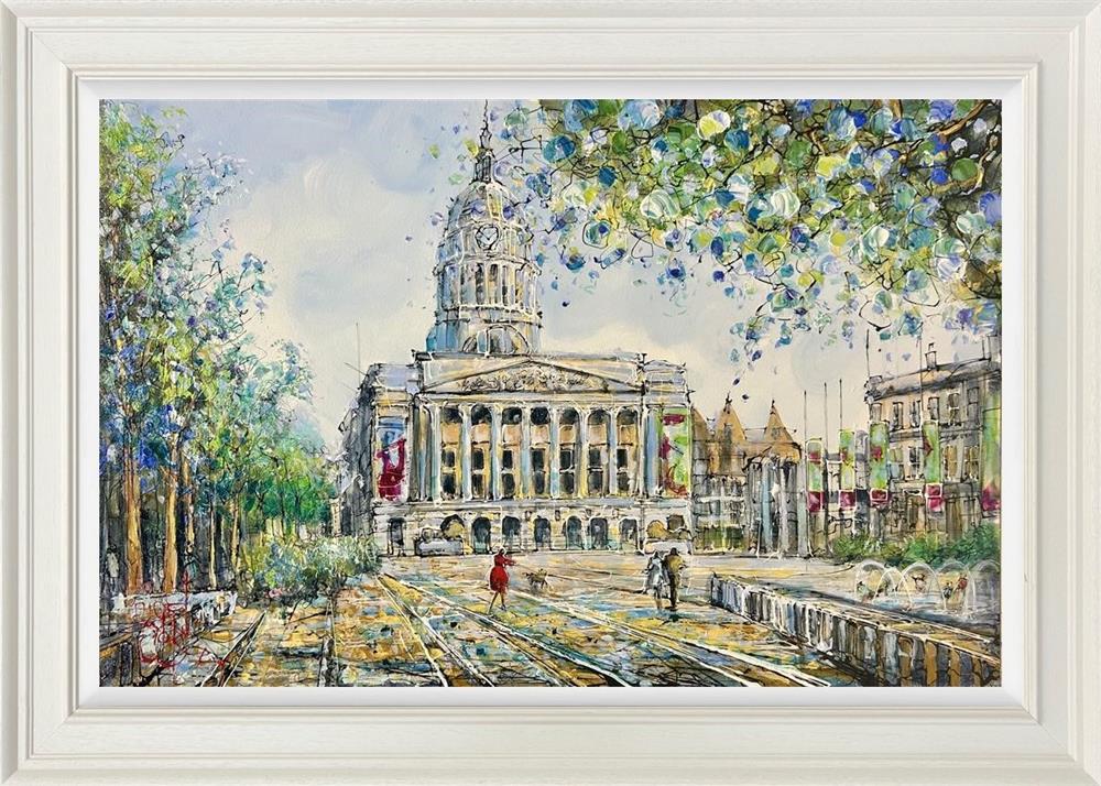 The Council House By Nigel Cooke (Signed Limited Edition on Canvas) - TheArtistsQuarter