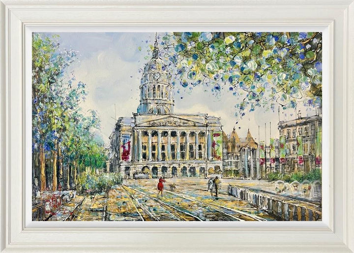 The Council House By Nigel Cooke (Signed Limited Edition on Canvas) - TheArtistsQuarter