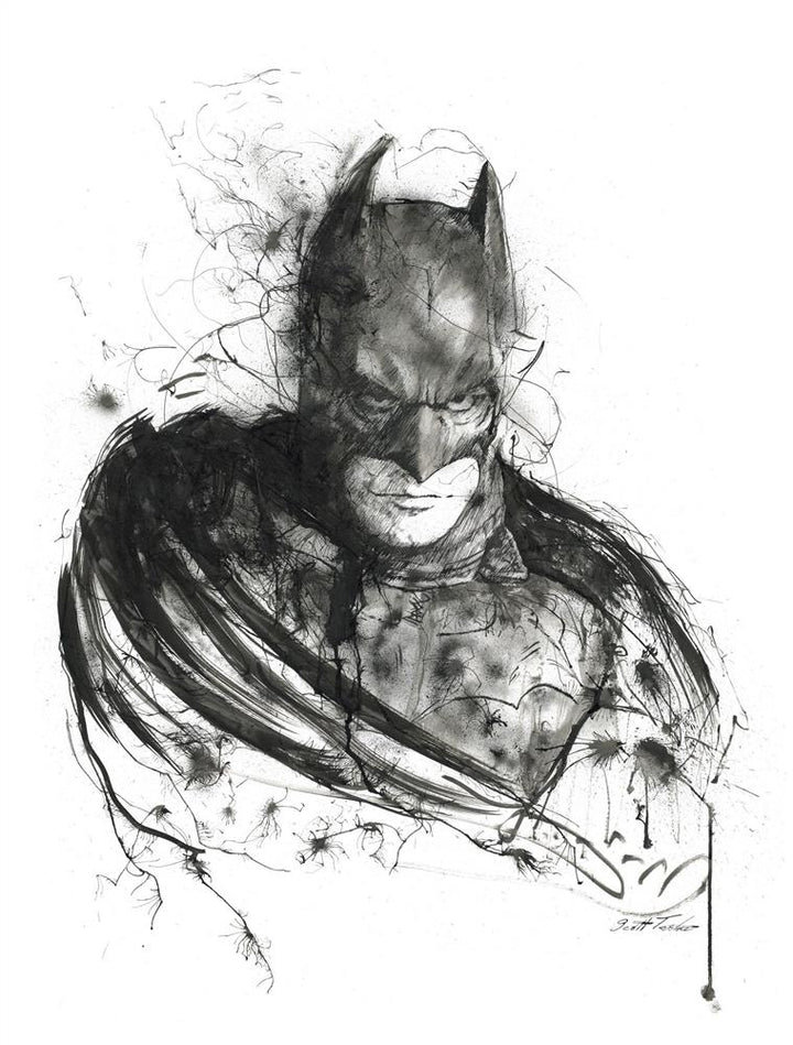 The Dark Knight - Miniature by Scott Tetlow - TheArtistsQuarter