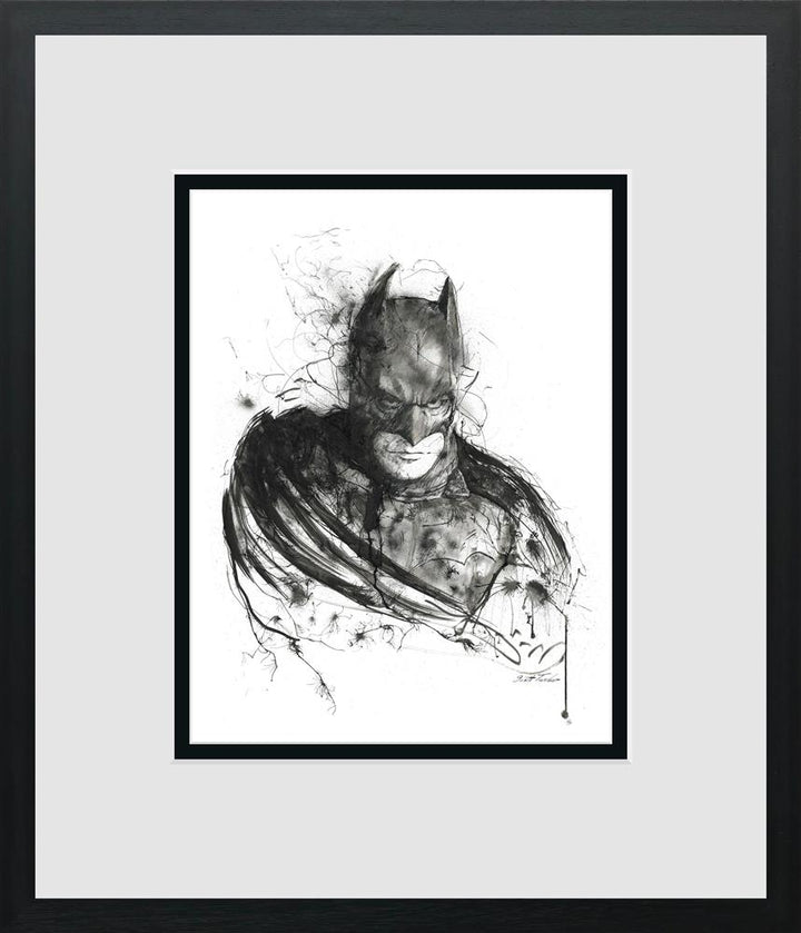 The Dark Knight - Miniature by Scott Tetlow - TheArtistsQuarter