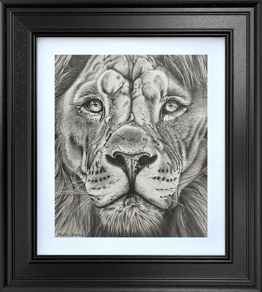 The King - Study by Martin Robson (Original) - TheArtistsQuarter