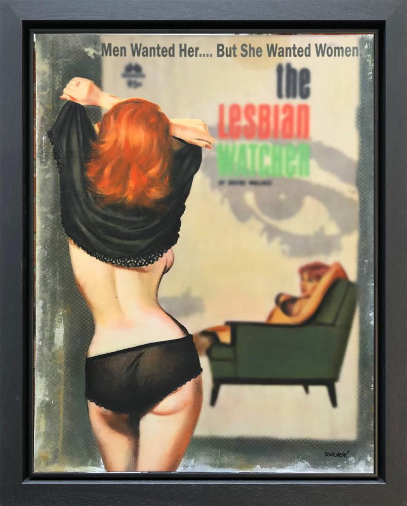 The Lesbian Watcher by Linda Charles (Original) - TheArtistsQuarter