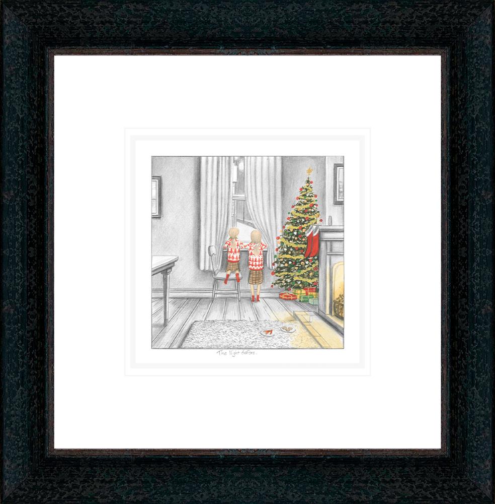 The Night Before - Sketch by Leigh Lambert - TheArtistsQuarter
