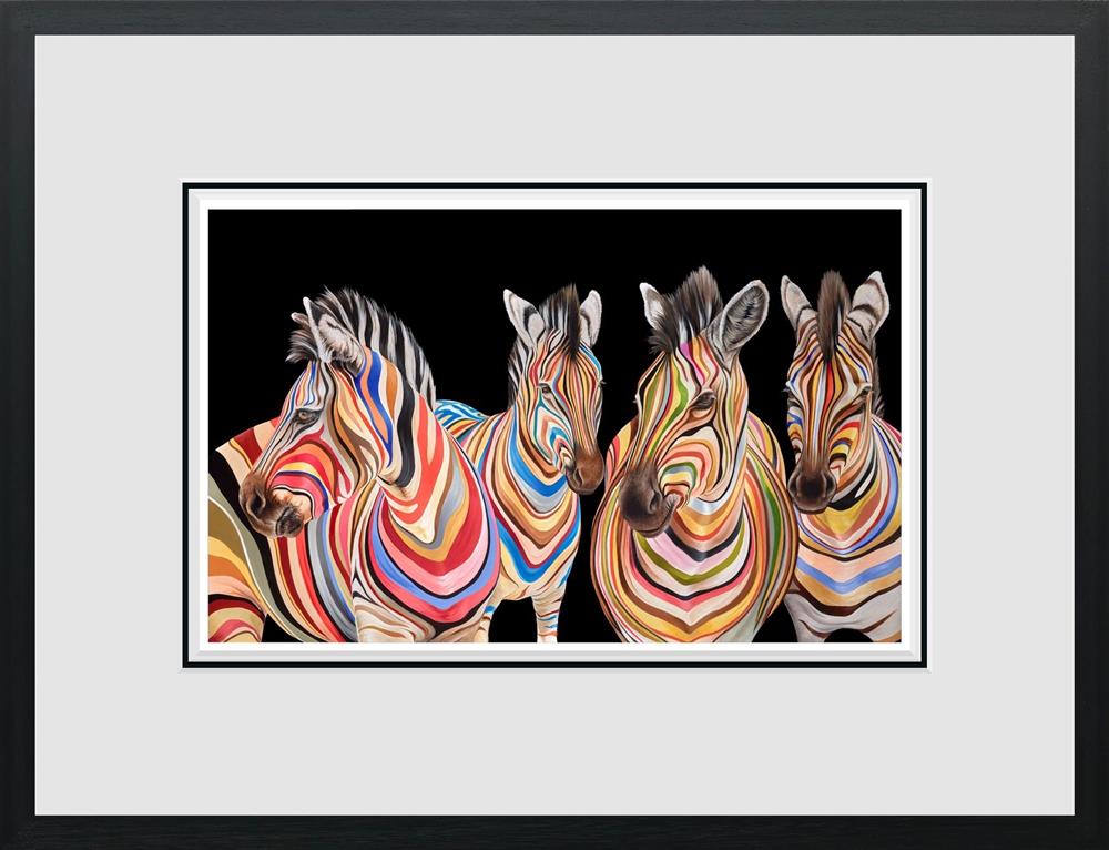 The Savannah Stripes by Hayley Goodhead (Limited Edition) - TheArtistsQuarter