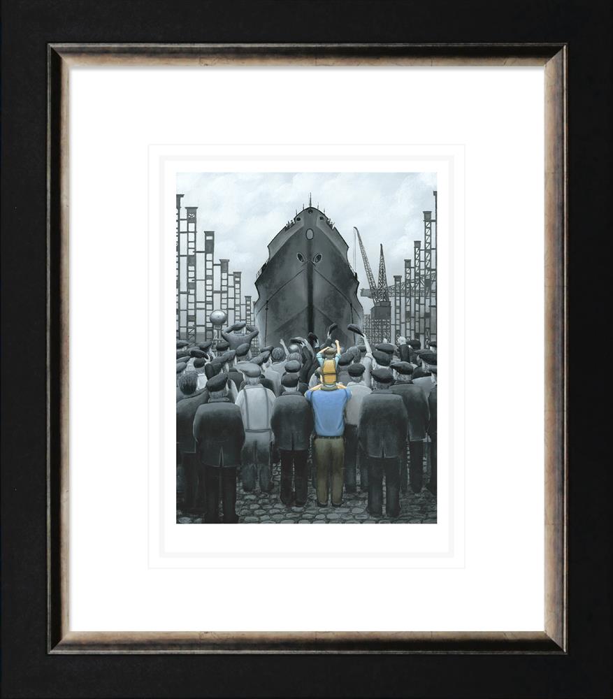 The Ship That Dad Built - Paper by Leigh Lambert - TheArtistsQuarter