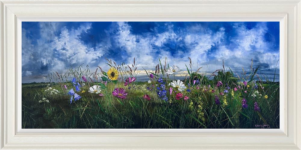 The Solitary Sunflower by Kimberley Harris (Original) - TheArtistsQuarter