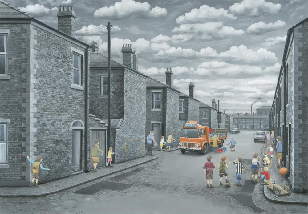 Thirsty Work - Canvas Deluxe by Leigh Lambert - TheArtistsQuarter