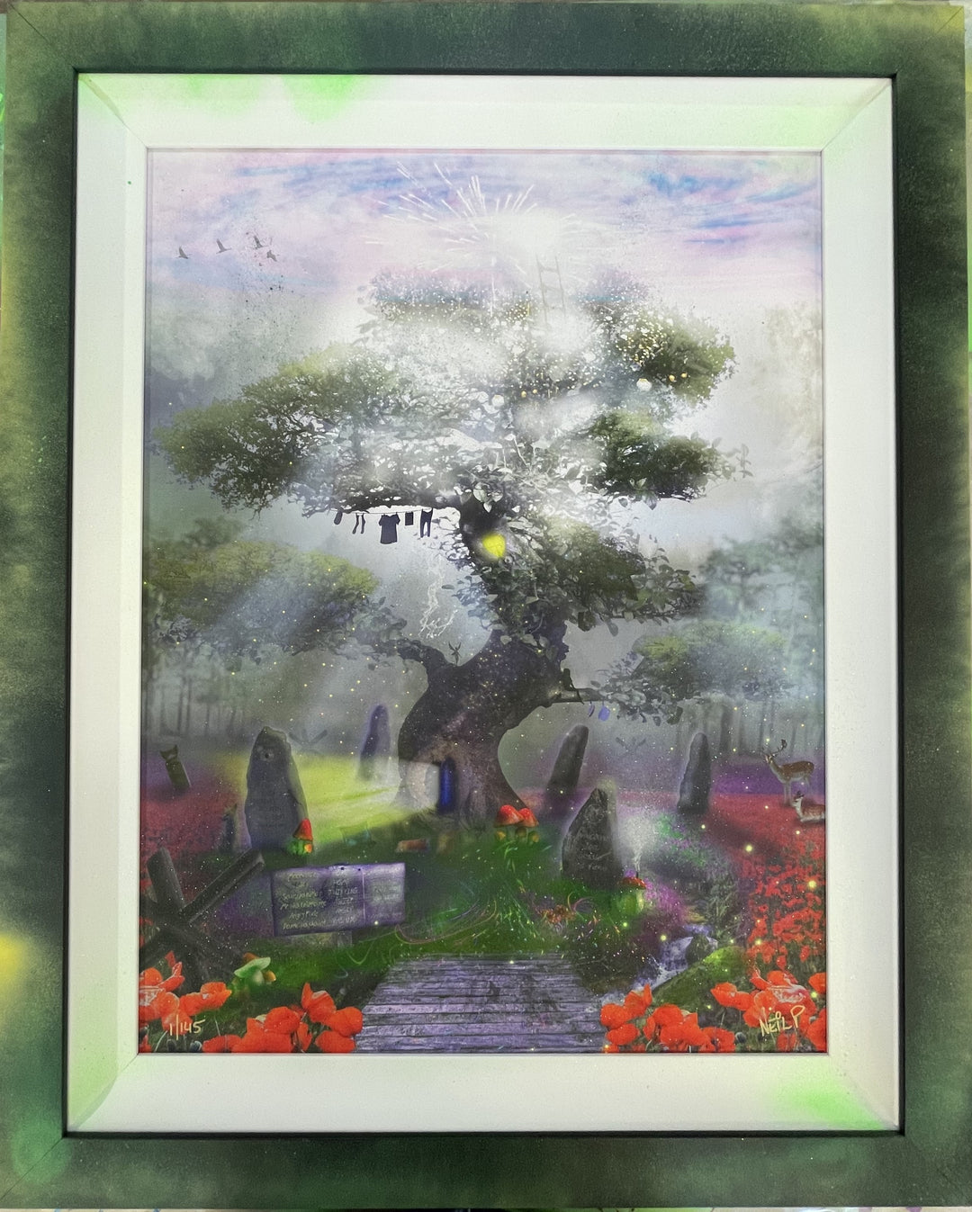 To The Land Of Dreams Framed (Faraway Tree) By Neil Pengelly *THREE WEEK DELIVERY* - TheArtistsQuarter