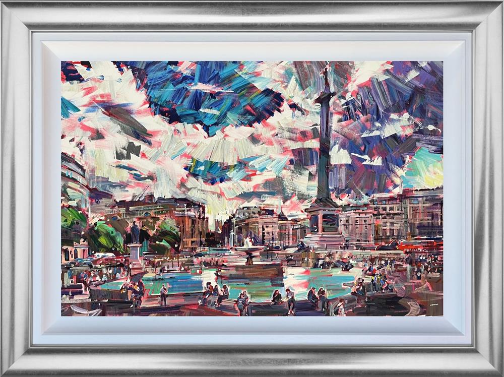 Trafalgar Square by Colin Brown (Original) - TheArtistsQuarter