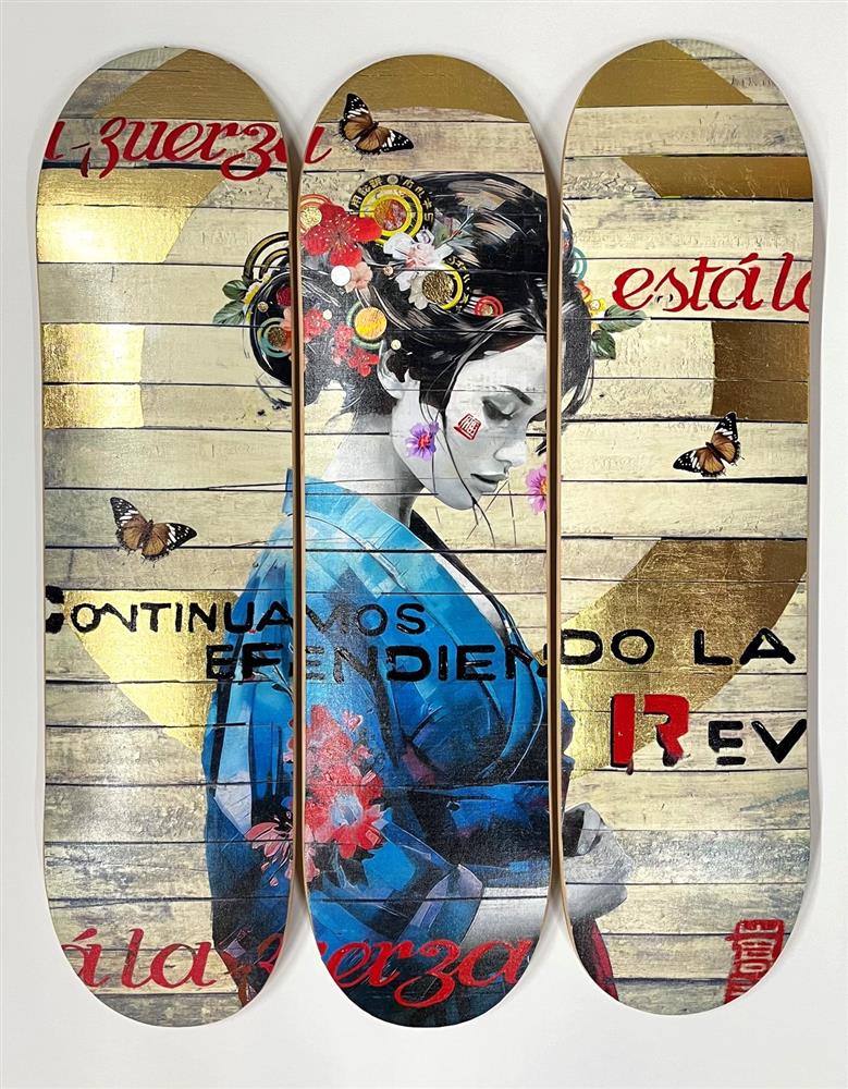 Turning Point - Skate Deck by The Trunk Of Funk (Limited Edition) - TheArtistsQuarter