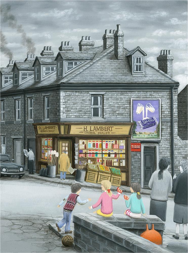 Two's Company - Canvas by Leigh Lambert - TheArtistsQuarter