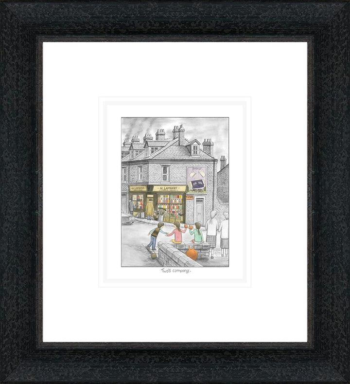 Two's Company - Sketch by Leigh Lambert - TheArtistsQuarter