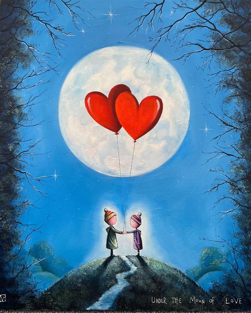 Under The Moon Of Love By Michael Abrams (Original) - TheArtistsQuarter