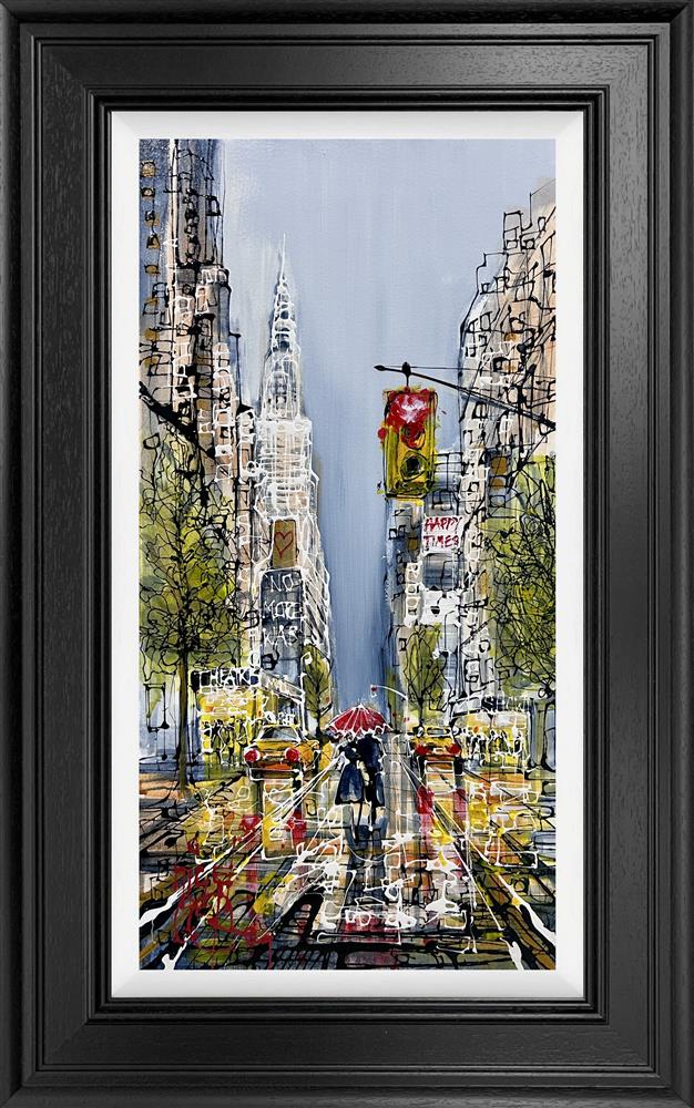 Under The Red Umbrella by Nigel Cooke (Original) - TheArtistsQuarter
