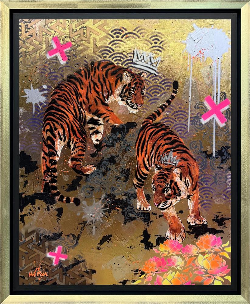 Urban Stripes II by Hue Folk (Original) - TheArtistsQuarter