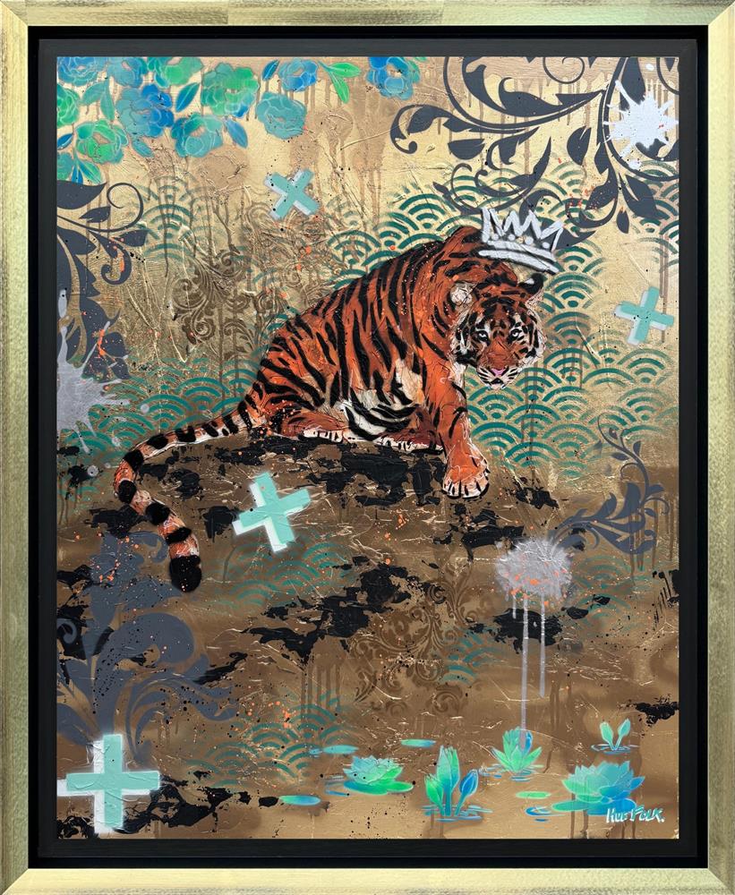 Urban Stripes III by Hue Folk (Original) - TheArtistsQuarter
