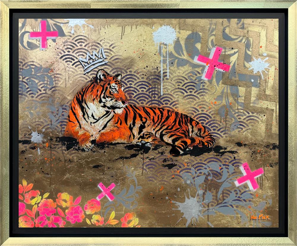 Urban Stripes IV by Hue Folk (Original) - TheArtistsQuarter