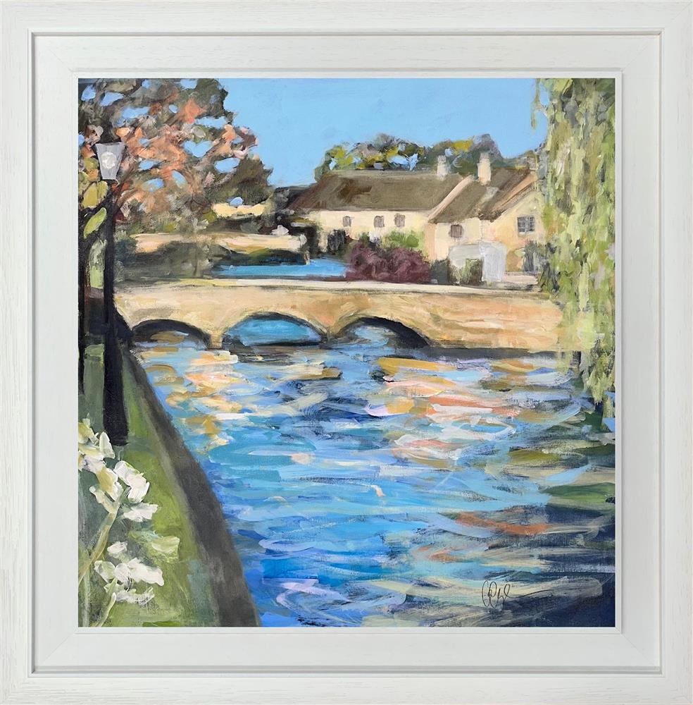 Village Charm by Carrie Clayden (Original) - TheArtistsQuarter