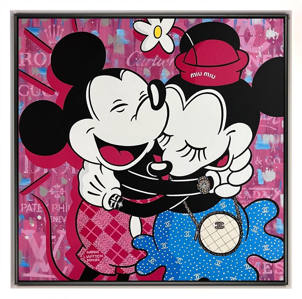 Vintage Hugs by Emily Crook (Original) - TheArtistsQuarter