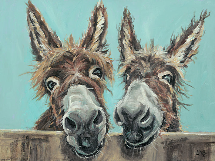 Double Trouble Framed By Louise Brown - TheArtistsQuarter