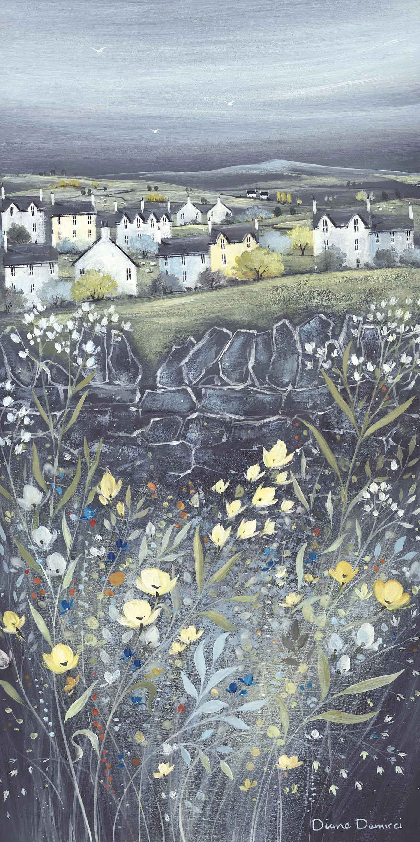 Chalkboard Hills By Diane Demirci *NEW* - TheArtistsQuarter