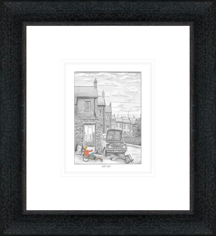 Wallop! - Sketch by Leigh Lambert - TheArtistsQuarter