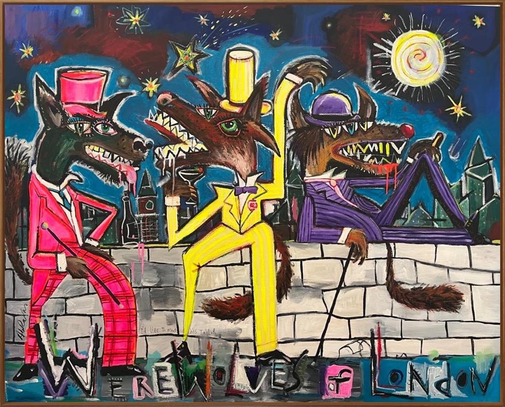 Werewolves Of London by Michael Abrams (Original) - TheArtistsQuarter