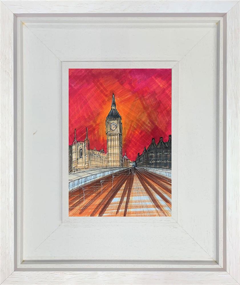 Westminsters Golden Gaze - Study by Edward Waite (Original) - TheArtistsQuarter