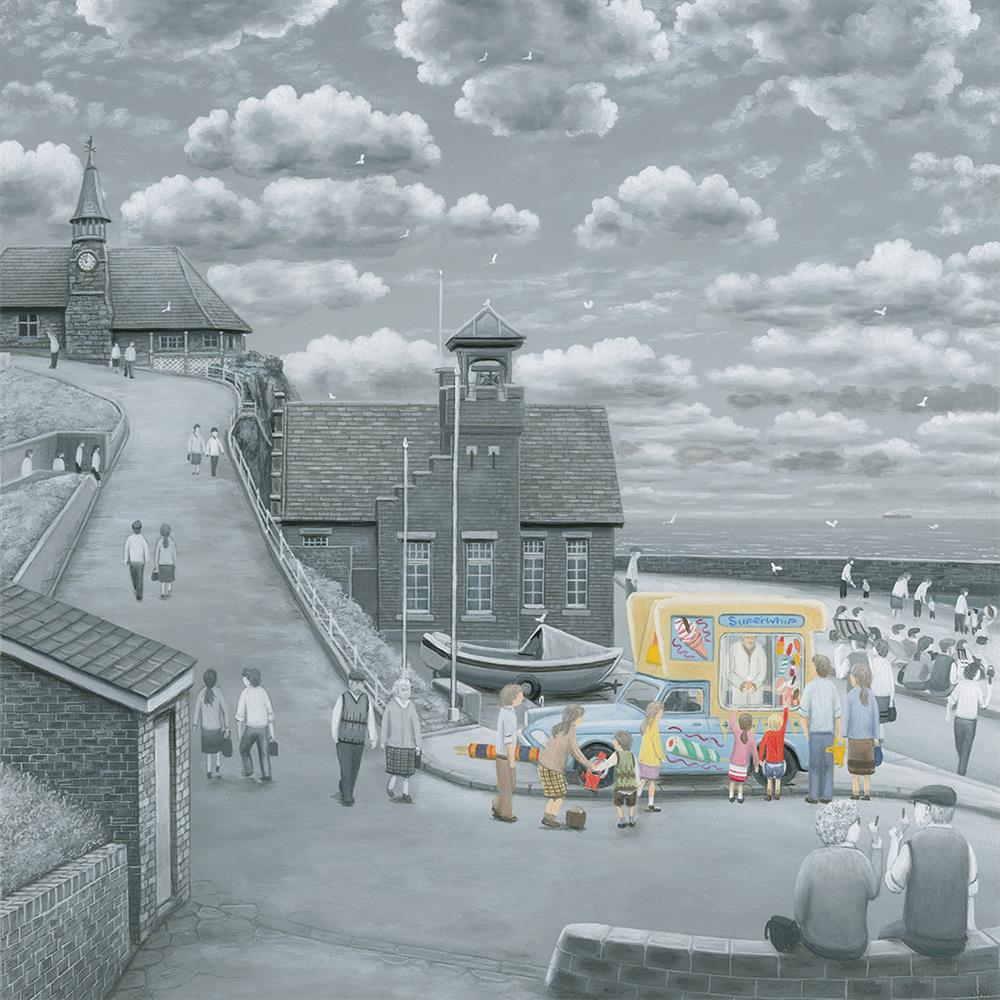 What Can I Get For Fourpence - Canvas by Leigh Lambert - TheArtistsQuarter