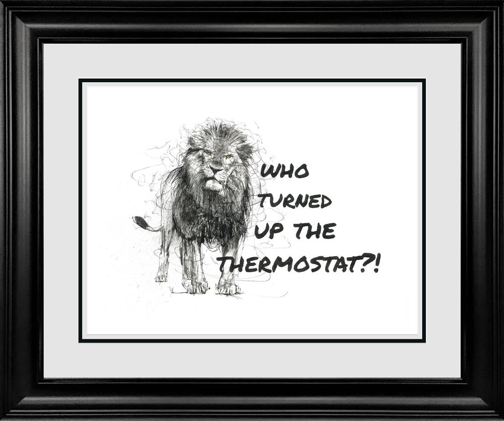 Who Turned Up The Thermostat?! by Scott Tetlow (Original) - TheArtistsQuarter