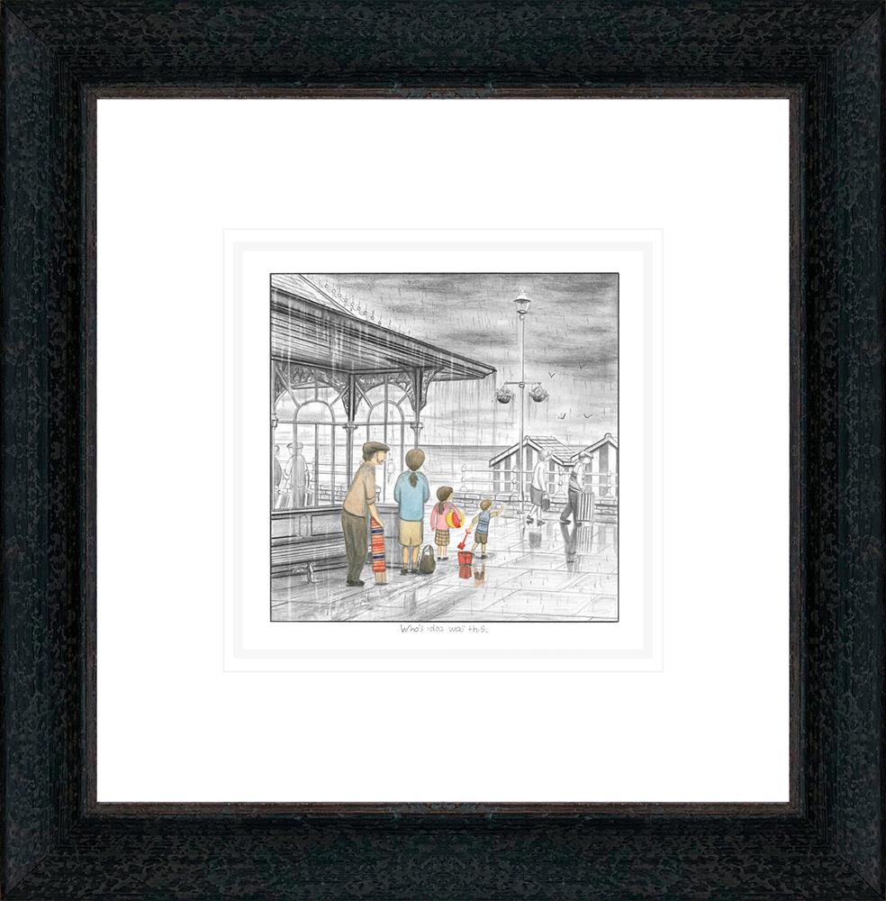 Who's Idea Was This - Sketch by Leigh Lambert - TheArtistsQuarter