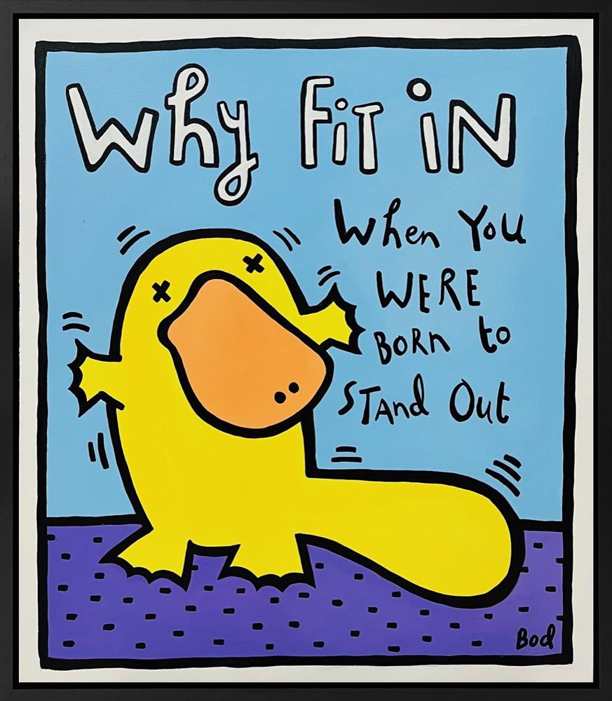 Why Fit In - Bod Series by Michael Abrams (Original) - TheArtistsQuarter