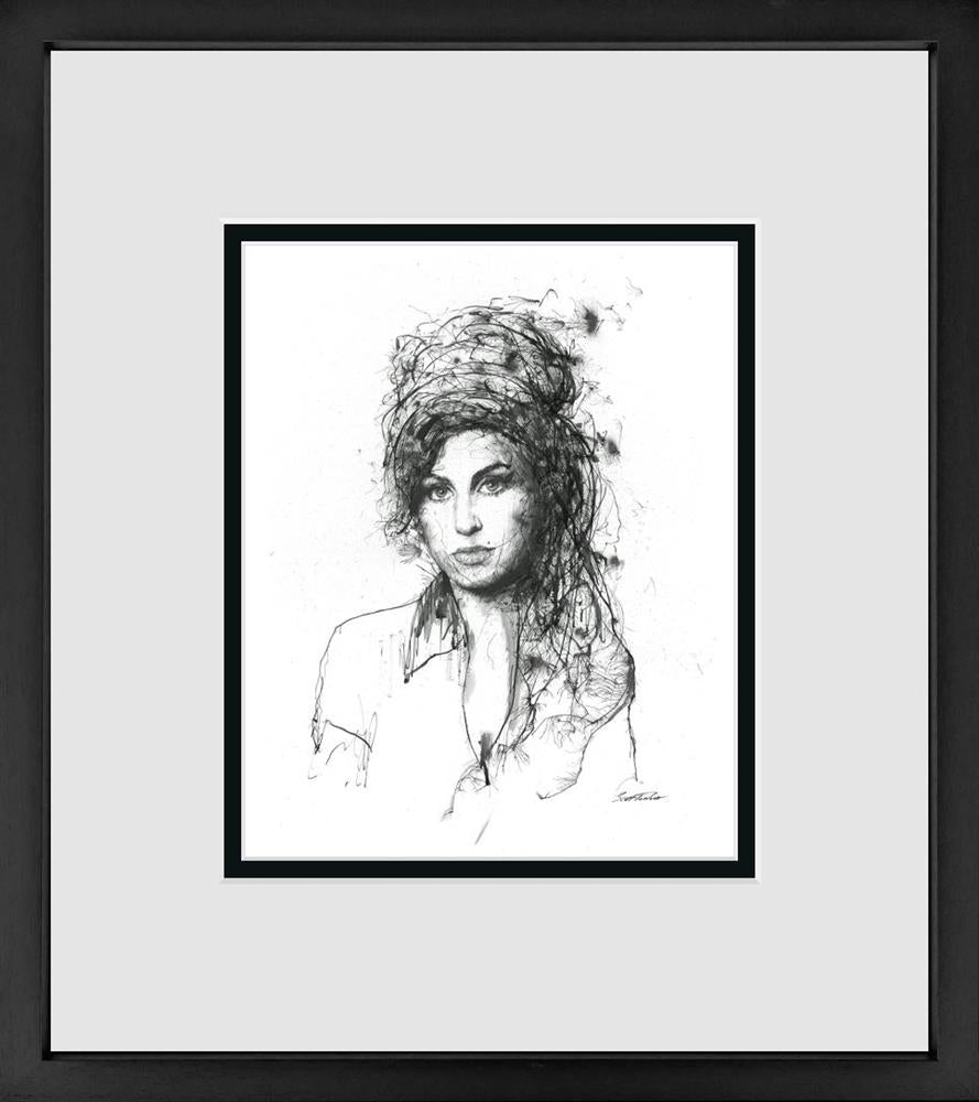 Winehouse Miniature by Scott Tetlow - TheArtistsQuarter