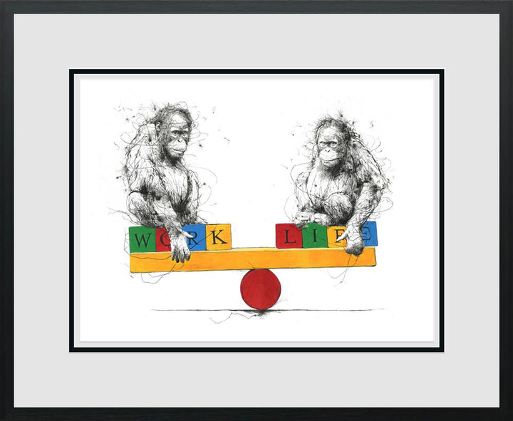 Work Life Balance by Scott Tetlow - TheArtistsQuarter