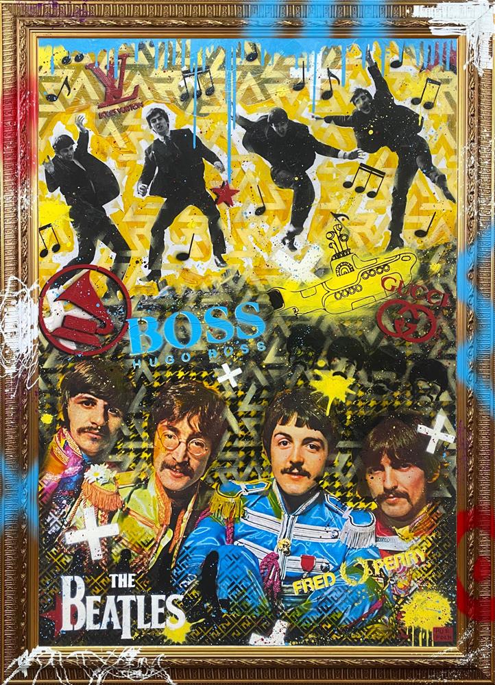 Yellow Submarine by Hue Folk (Original) - TheArtistsQuarter