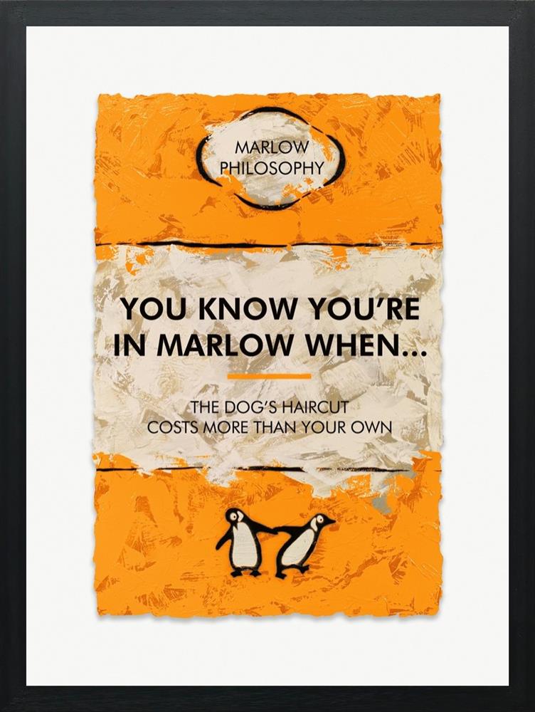 You Know You're In Marlow When...  - Exclusive by Hue Folk (Limited Edition) - TheArtistsQuarter