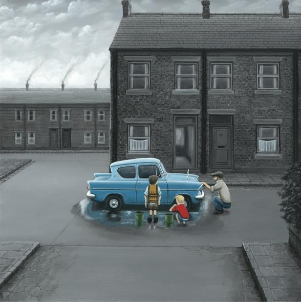 You've Missed A Bit - Paper Artist Proofs by Leigh Lambert - TheArtistsQuarter