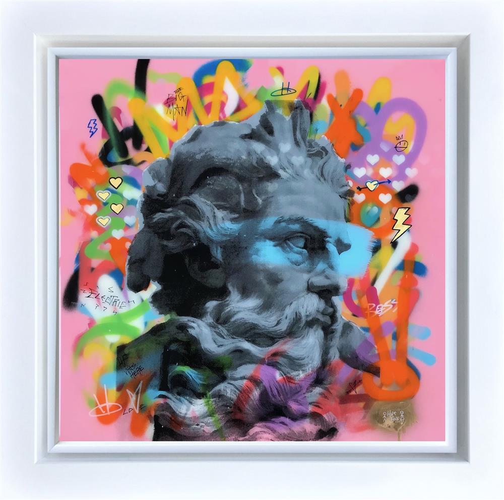 Zeus #4 Mini by Hue Folk (Original) - TheArtistsQuarter