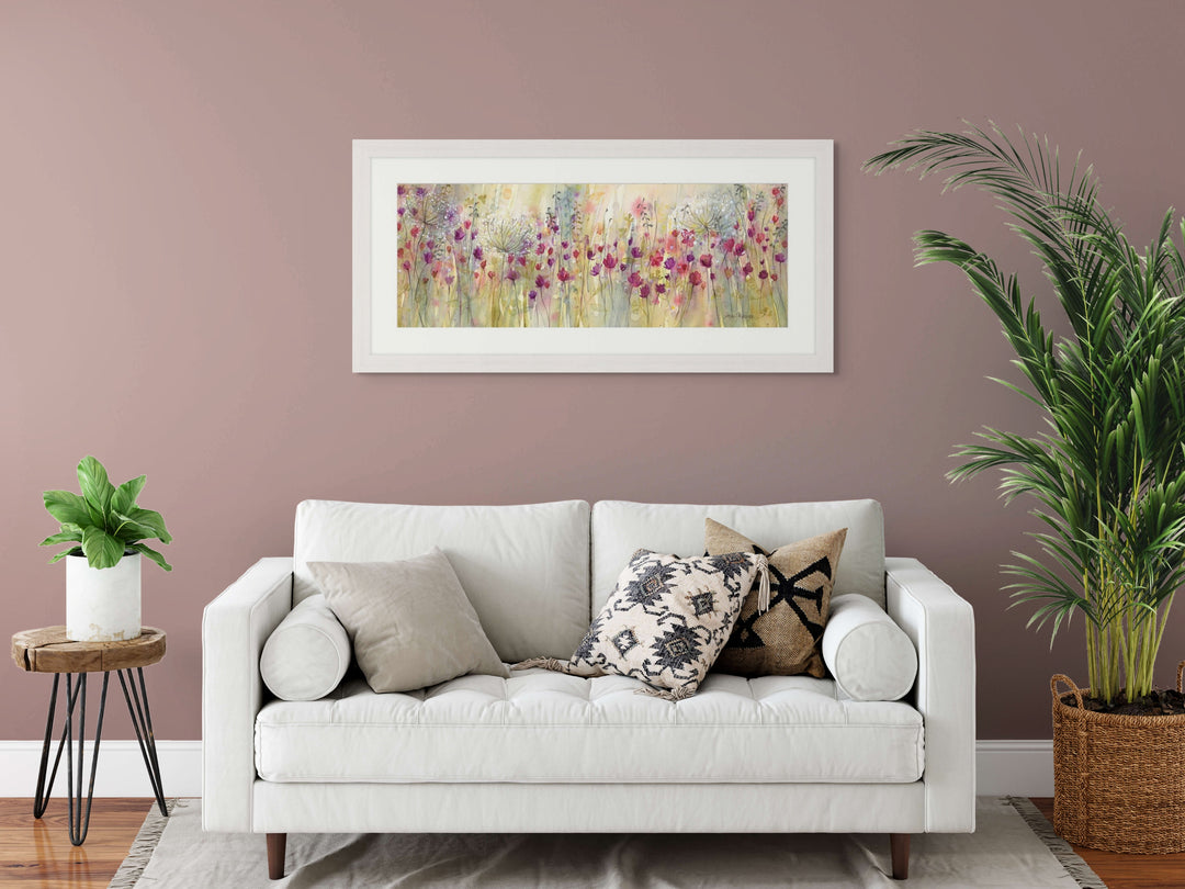 Spring Floral Pods Framed By Catherine Stephenson - TheArtistsQuarter