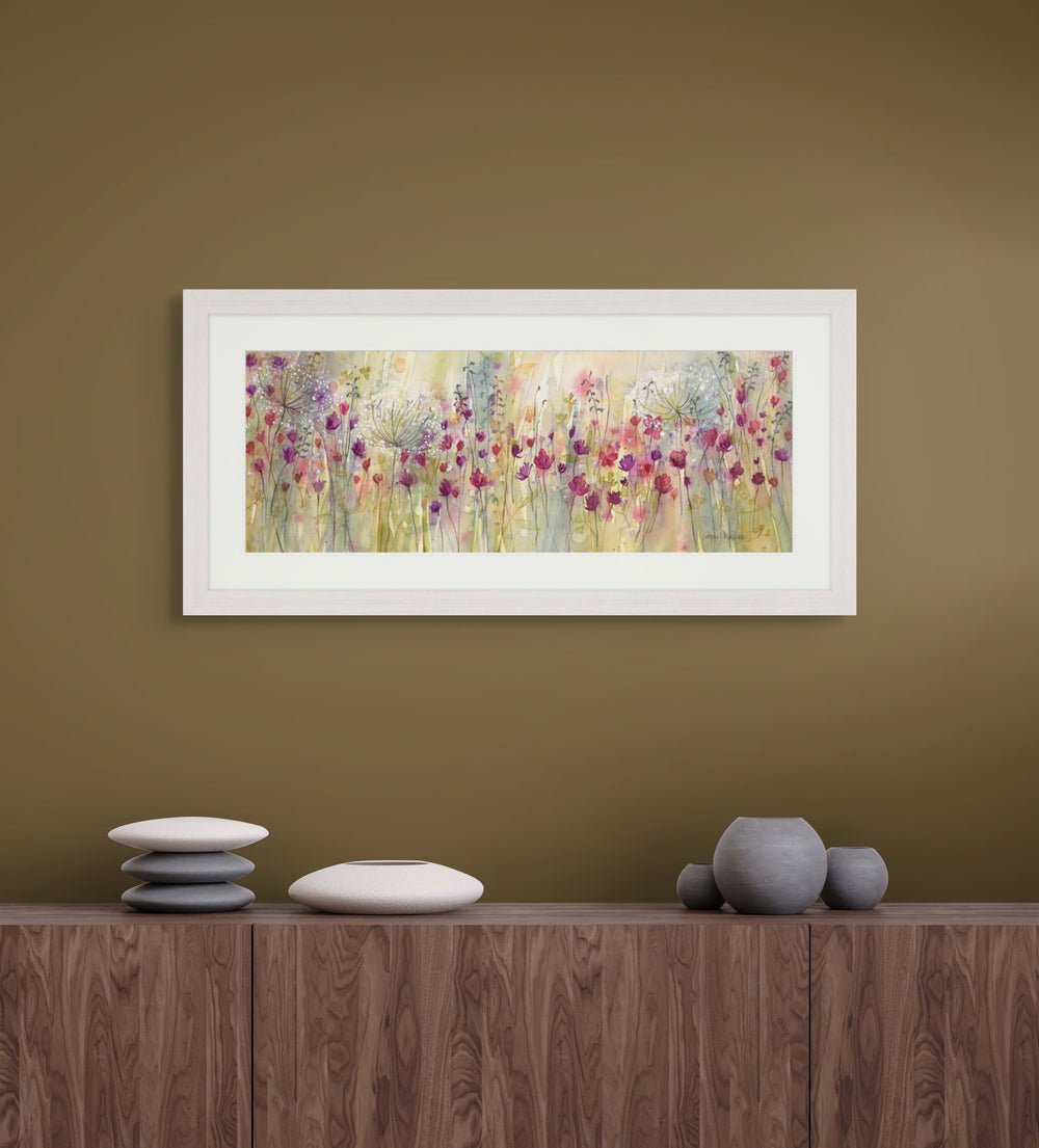 Spring Floral Pods Framed By Catherine Stephenson *To be discontinued, last chance to order - TheArtistsQuarter