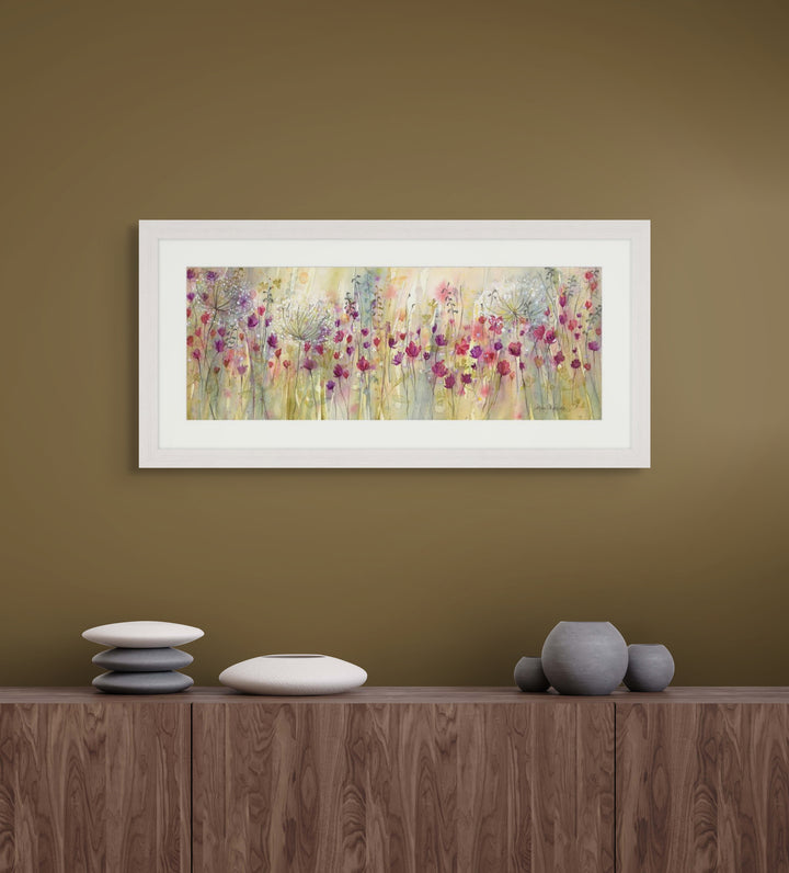 Spring Floral Pods Framed By Catherine Stephenson - TheArtistsQuarter