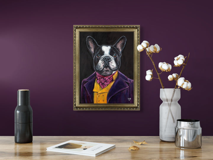 Sir Montague Barksalot (Small) By Louise Brown *EXCLUSIVE* **Delivers Next Day** - TheArtistsQuarter