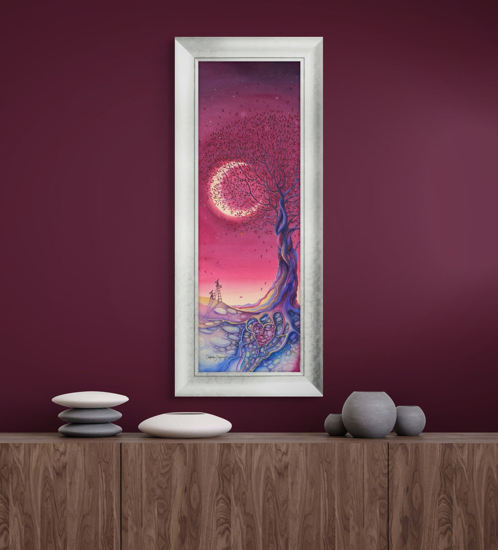 Moon Gazing (Large) By Catherine Stephenson - TheArtistsQuarter