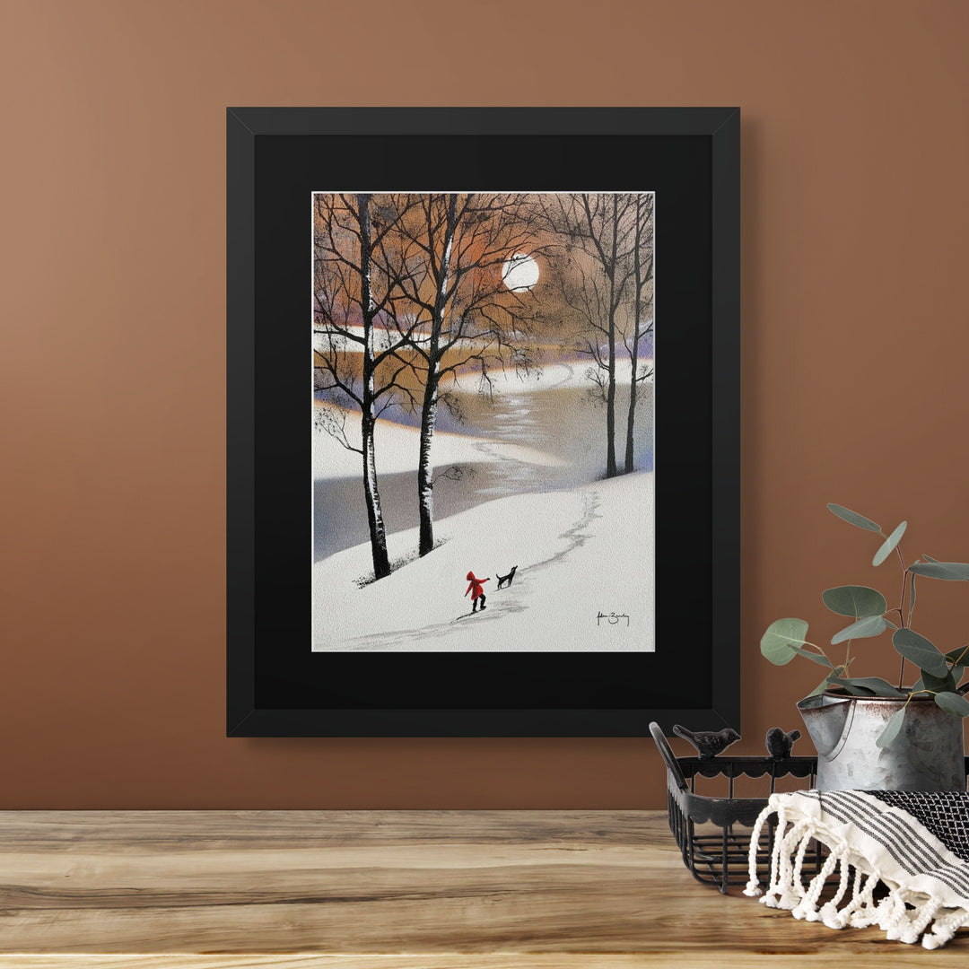 A Winter Walk By Adam Barsby - TheArtistsQuarter