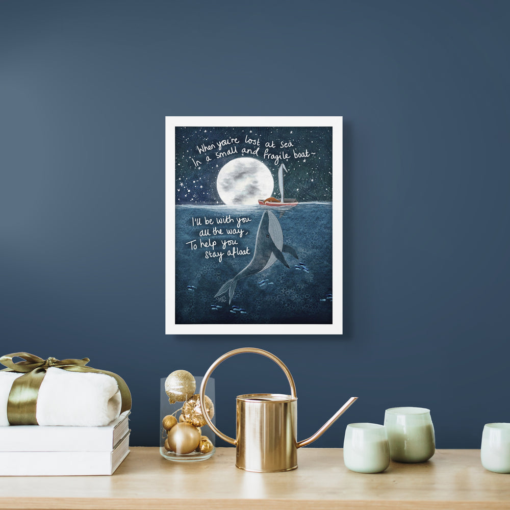 Stay Afloat By Fox Under The Moon *To be discontinued, last chance to order - TheArtistsQuarter